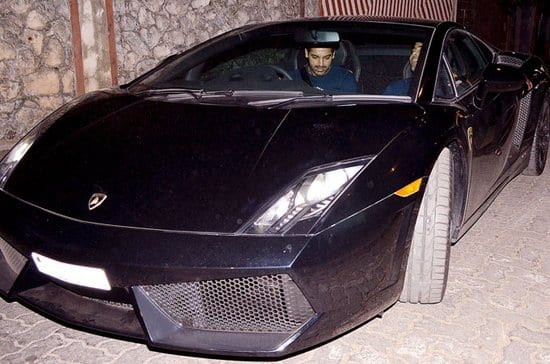 John Abraham takes Karan Johar on a ride in his new Lamborghini