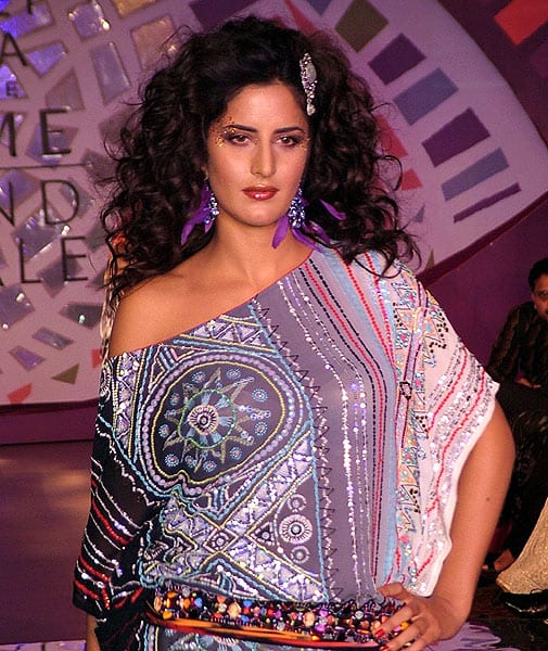 Katrina Kaif and Yana Gupta on the Ramp at the Lakme Fashion Show