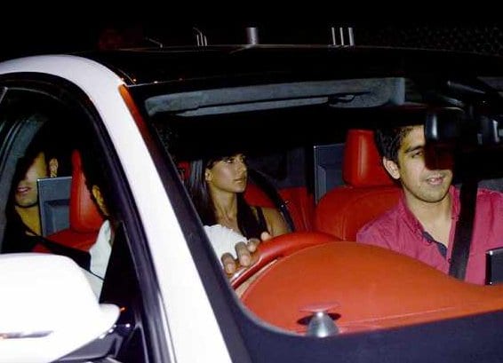 Katrina Kaif, Ranbir Kapoor at Karan Johar's Birthday Party