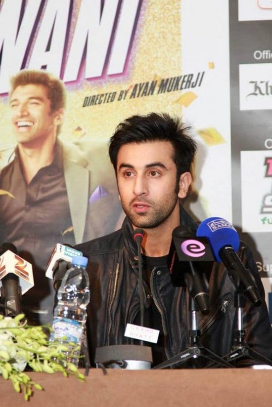 Ranbir Kapoor, Kalki Koechlin and Aditya Roy Kapoor promote Yeh Jawaani Hai Deewani in Dubai