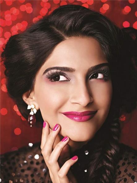 Sonam Kapoor in a LOreal L'Or Sunset Cannes 2013 Collection Photoshoot