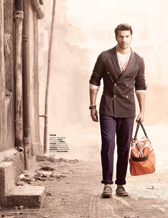 Varun Dhawan on GQ Magazine