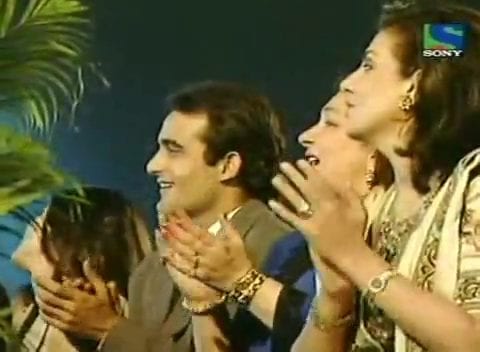 Akshaye Khanna, Ranbir Kapoor and Neetu Singh Spotted at the 1997 Filmfare Awards