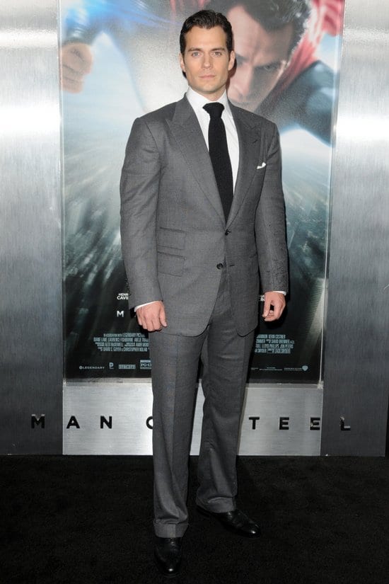 Amy Adams and Henry Cavill at the Premiere of Men of Steel in New York