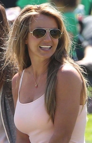 Britney Spears and Kevin Federline at their Kids' Soccer Game