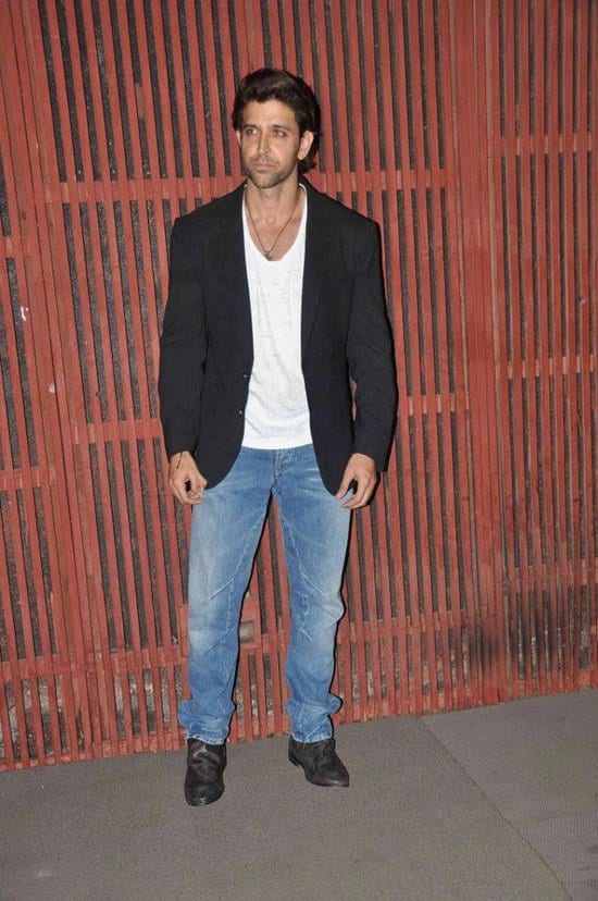 Hrithik Roshan and Sussanne Khan Roshan at Kangana Ranaut's Birthday Party