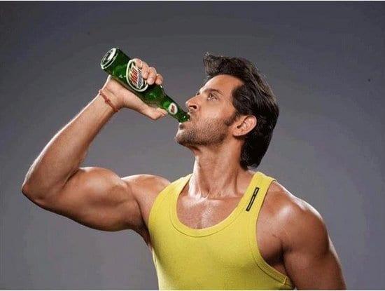 Hrithik Roshan in Mountain Dew Ads