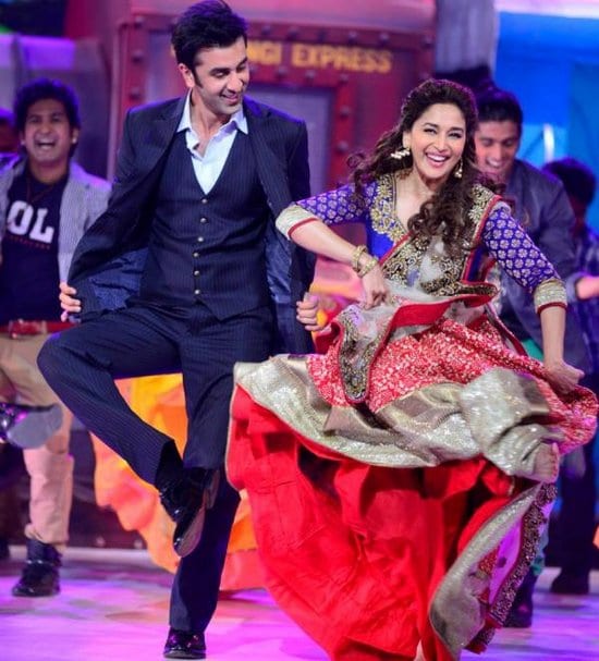 Ranbir Kapoor, Madhuri Dixit, Karan Johar and Remo D’souza at the Grand Premiere of Jhalak Dikhla Jaa