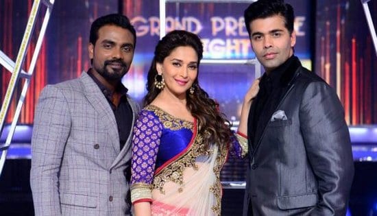 Ranbir Kapoor, Madhuri Dixit, Karan Johar and Remo D’souza at the Grand Premiere of Jhalak Dikhla Jaa