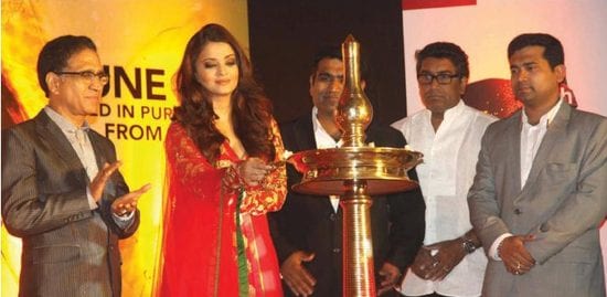 Aishwarya Rai Bachchan at the Inauguration Event for Kalyan Jewellers