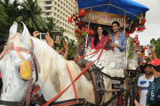 Prateik and Amyra Promote Issaq