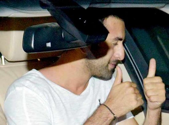 Ranbir Kapoor and Katrina Kaif Spotted After the Movies