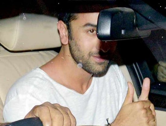 Ranbir Kapoor and Katrina Kaif Spotted After the Movies