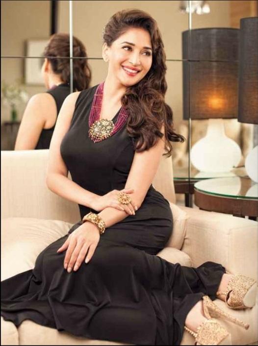 Madhuri Dixit on Hi! Blitz Magazine