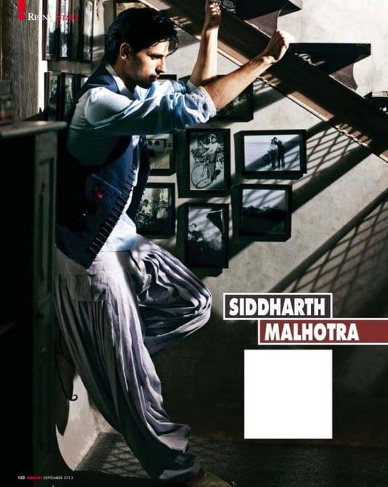 Varun Dhawan, Sidharth Malhotra, Alia Bhatt and Sushant Singh Rajput in Hello! Magazine