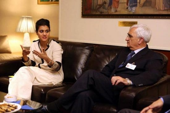 Kajol at a UN Meeting in New York