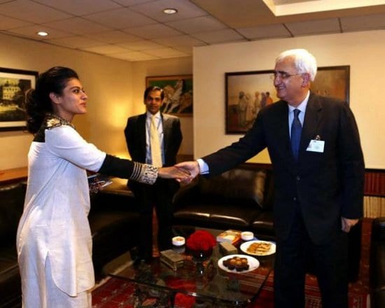 Kajol at a UN Meeting in New York