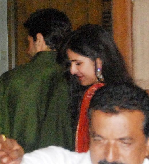 Katrina Kaif at the Bachchans' Diwali Party