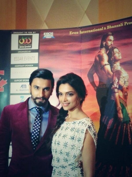 Ranveer Singh and Deepika Padukone Promote Ram Leela in Dubai