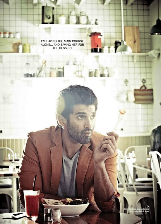 Aditya Roy Kapoor in Filmfare Magazine