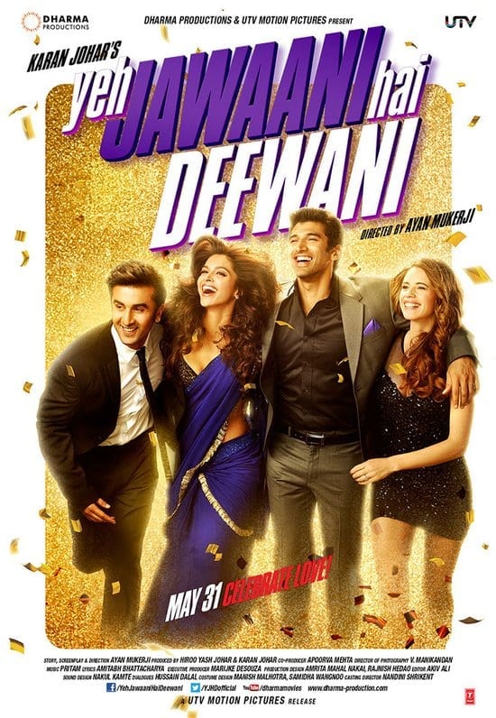 Yeh Jawaani Hai Deewani - 179 crore - Ranbir Kapoor & Deepika Padukone