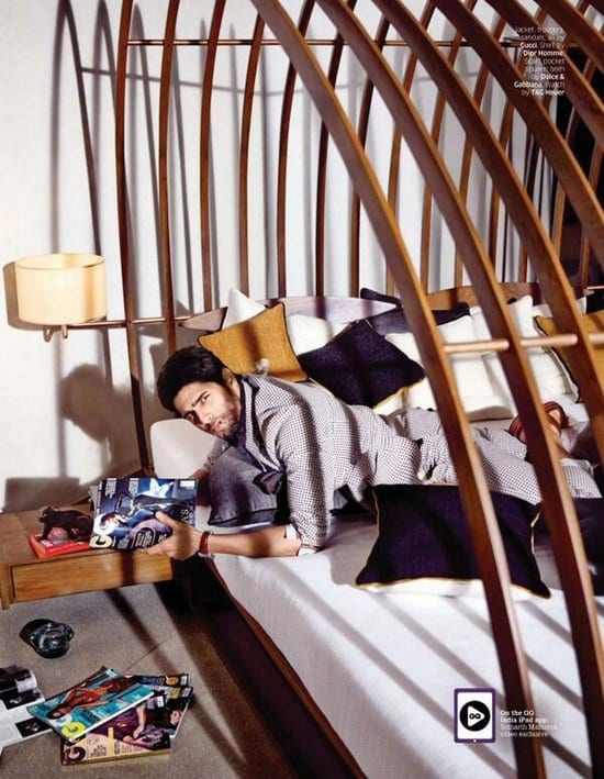 Sidharth Malhotra in GQ Magazine