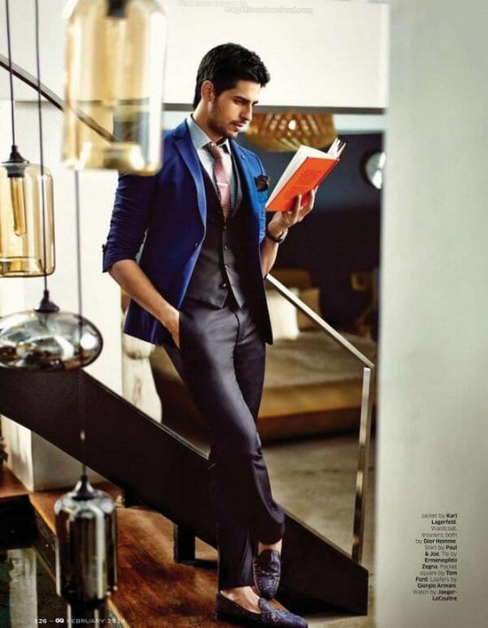 Sidharth Malhotra in GQ Magazine