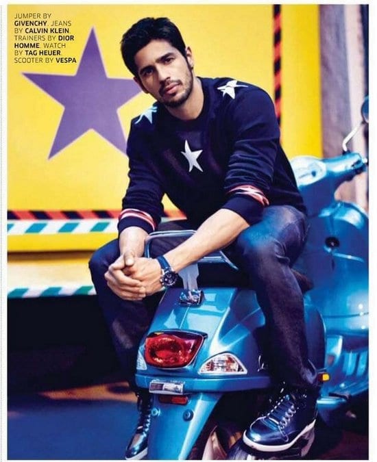 Sidharth Malhotra in GQ Magazine