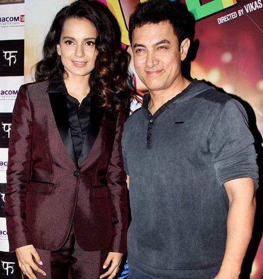 Kangana Ranaut on Aamir Khan