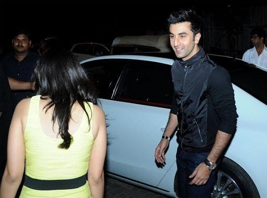 Ranbir Kapoor, Karan Johar, Vikramaditya, Anurag Kashyap at the Bombay Velvet Wrap Up Party