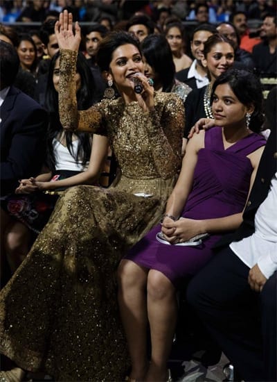 Ranveer Singh and Deepika Padukone at IIFA Awards