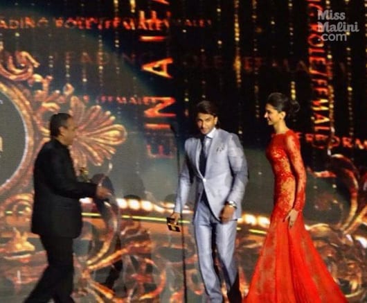 Ranveer Singh and Deepika Padukone at IIFA Awards