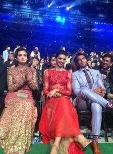 Ranveer Singh and Deepika Padukone at IIFA Awards