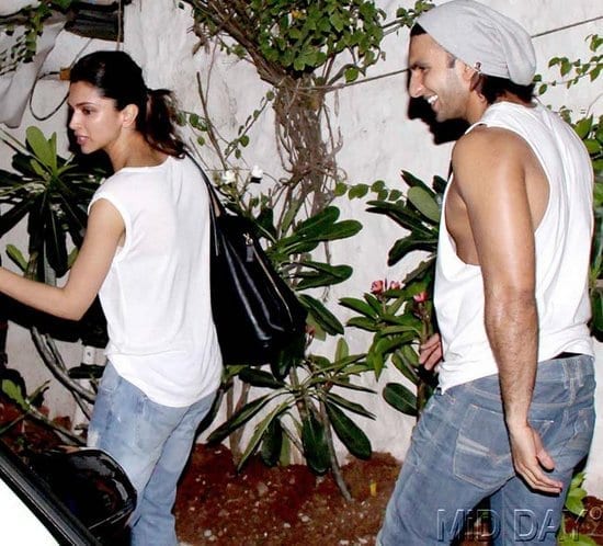 Ranveer Singh and Deepika Padukone Spotted