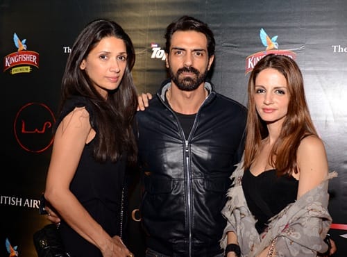 Sussanne Roshan's Friendship with Arjun Rampal and Mehr Rampal