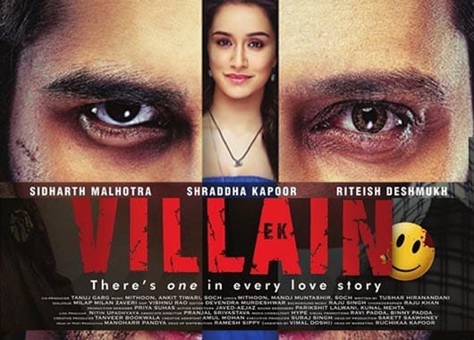 Ek Villain - Sidarth Malhotra, Riteish Deshmukh & Shraddha Kapoor