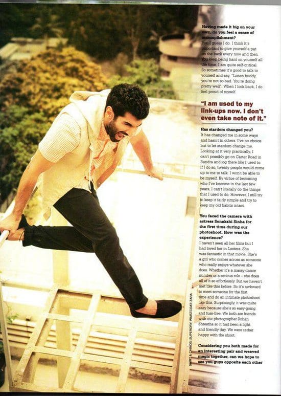 Aditya Roy Kapur on Stardust Magazine