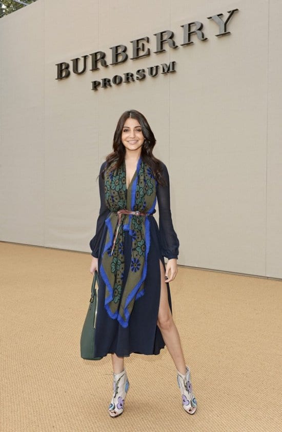 Anushka Sharma at the London Fashion Week