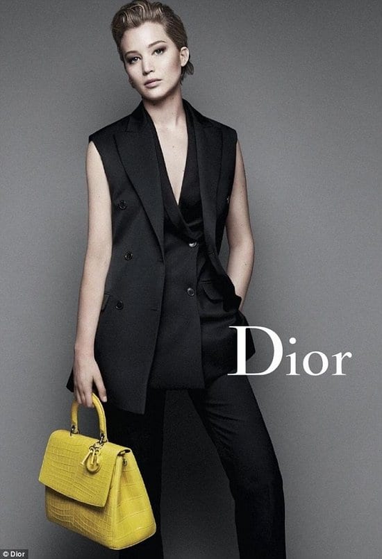 Jennifer Lawrence in Dior Ads