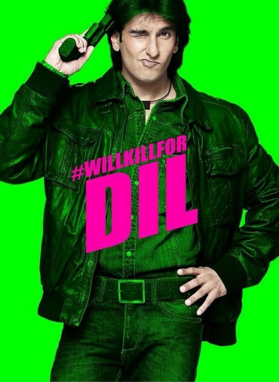 Ranveer Singh, Ali Zafar, Prineeti Chopra and Govinda in Kill Dil