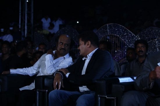 Vikram, Shankar, AR Rahman, Arnold Schwarzenegger and Rajnikanth at the I Music Launch