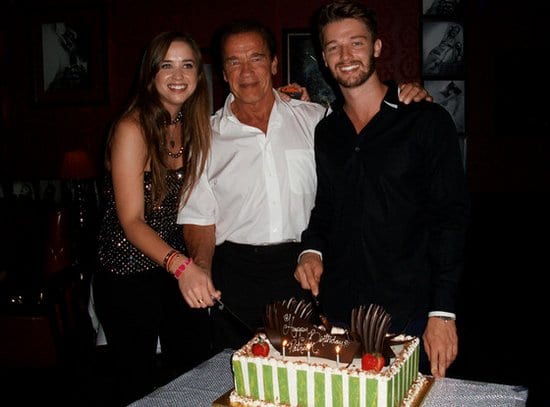 Patrick Schwarzenegger Spotted with his Dad Arnold Schwarzenegger on his Birthday