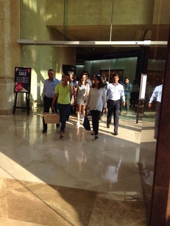 Deepika Padukone and Ranveer Singh Spotted in Bangalore