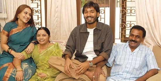 dhanush father