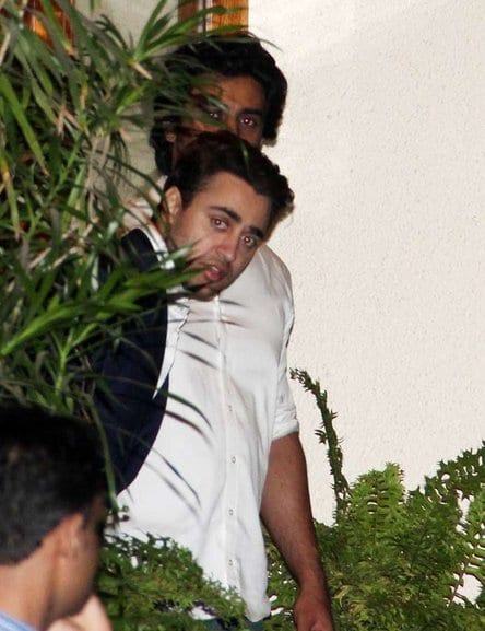 Hrithik Roshan, Gauri Khan, Shweta Bachchan, Aamir Khan, Imran Khan, Riteish Deshmukh, Genelia DSouza and Ed Sheeran at Abhishek Bachchan's Party