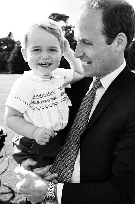 Prince William, Kate Middleton with their Children, George and Charlotte