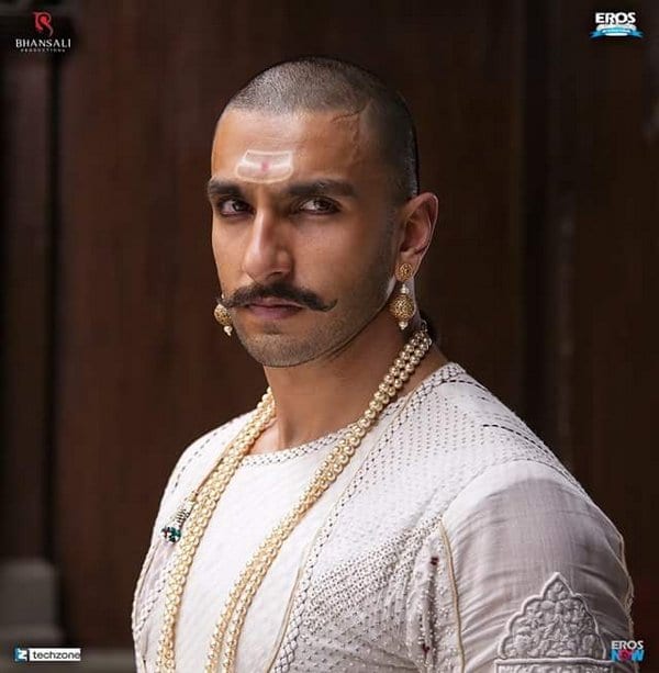 Ranveer Singh, Deepika Padukone and Priyanka Chopra in Bajirao Mastani