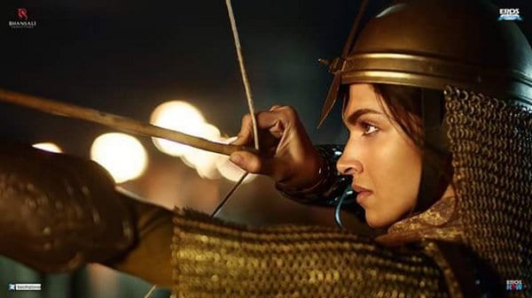 Ranveer Singh, Deepika Padukone and Priyanka Chopra in Bajirao Mastani