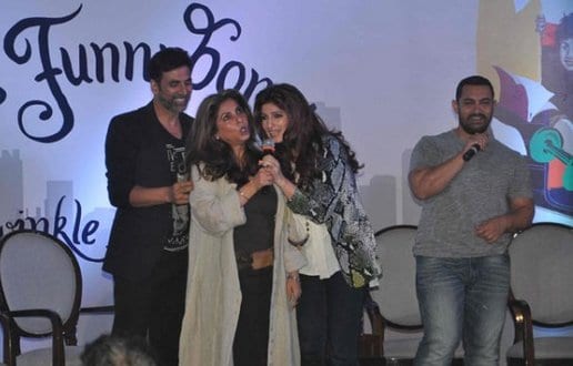 Twinkle Khanna talks about Aamir Khan, Akshay Kumar, Ranbir Kapoor, Katrina Kaif, Deepika Padukone and Karan Johar at the Launch of her Book, Mrs Funnybones