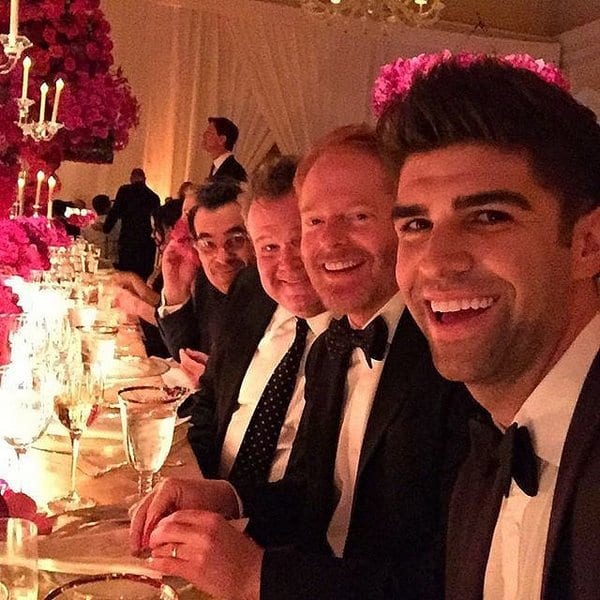 Channing Tatum, Ty Burrell, Eric Stonestreet, Jesse Tyler Ferguson, Ed ONeill and Sarah Hyland at Sofia Vergara And Joe Manganiello's Wedding